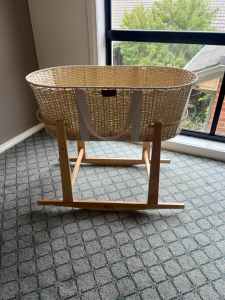 MOSES BASKET BASSINET with STAND