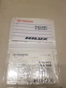 Toyota hilux log books 2005 to 2015
