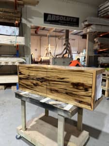 Floating solid timber vanities