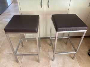 Stools, a matched pair