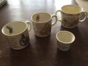 Peter Rabbit mugs