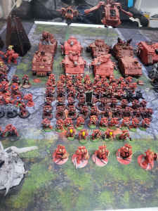 Warhammer 40k Massive blood angels army