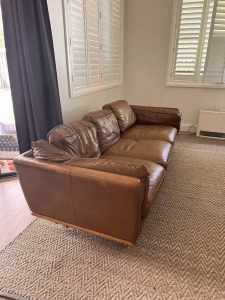 Freedom Daphne Leather Couch