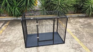 48 XXL Puppy Litter Whelping Pen with Roof Pet Dog Crate Cage Playpen