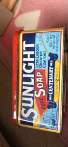 Sunlight Soap Tin/Vintage