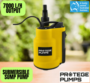 Grey Water Submersible Sump Pump Clean Drainage - Pickup / Delivery