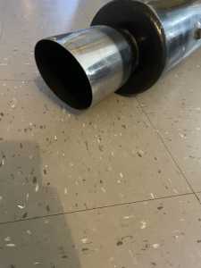 4 1/2 inch exhaust canon 3 inch outlet (suit all makes & models)
