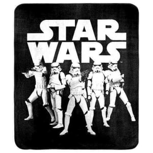 Star Wars Stormtroopers Throw Rug Polar Fleece Blanket Licensed