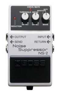 Boss noise suppressor ns2 gtr pedal