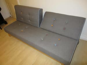 Sofa bed seater fold out couch daybed excellent condition as new