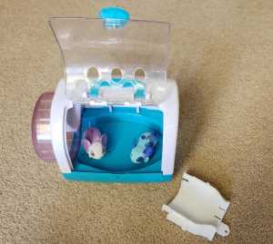 Little Live Pets Mouse Hamster Carrier with 2 Mice