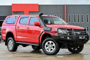 2016 Holden Colorado RG MY16 LT Crew Cab Red 6 Speed Sports Automatic Utility