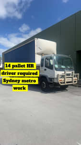 Looking for experienced HR tautliner driver sydney metro