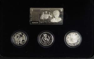 Royal Australian Mint 1990 Masterpieces in Silver 'Dollars' Proof Coin