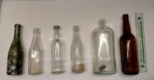 Glass Vintage Bottles Pack