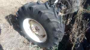 Tractor tyres and rims for sale