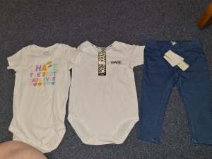 Baby girl clothing brand new with tags size 1&2s 