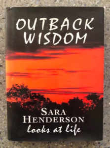 Outback Wisdom hardback book, Excellent Condition