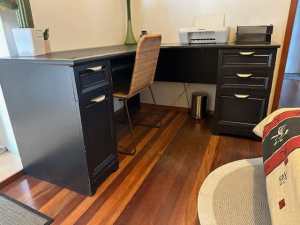 MOVING SALE - Desk and display unit - $200 each piece - cash only
