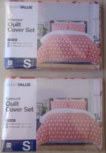 Single Quilt Cover Set -New
