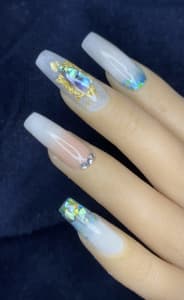 $80 Acrylic Nails on Afterpay 