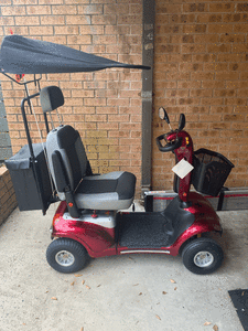 Shoprider Rocky 4 Scooter Large Model w Suspension 2hp Motor inc 75A B