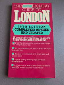 The new holiday guide to London 10th edition 1987