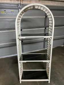 Arch Cane Display Shelves or Plant Stand