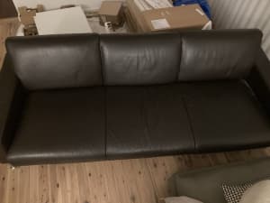 King leather 3 seater lounge Opera (previous model)