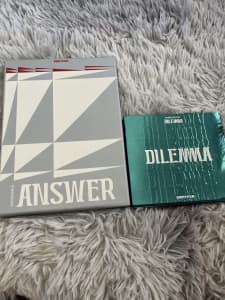 Kpop enhypen dimension: answer album, dimension: dilema jewel case