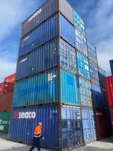 Adelaide 20ft Cargoworthy wind and water tight containers