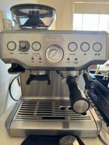 Breville barista express coffee machine