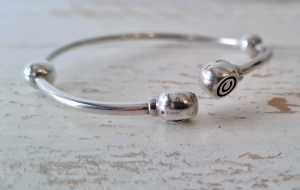 Chamilla Bypass Flexible Sterling Silver Bangle