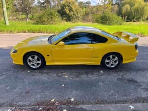1999 Nissan Silvia S15 Jap Spec-R EV1 Yellow Manual Immaculate.