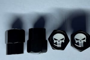 Punisher Valve Caps (x4)