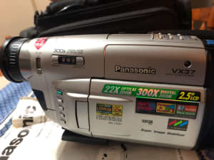 Movie Video Camera - Panasonic NV-VX37 VHS-C Movie Camera