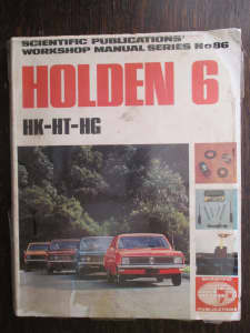 Holden HK HT HG 6cyl. Workshop Manual