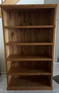 Shelving bookcase storage wooden