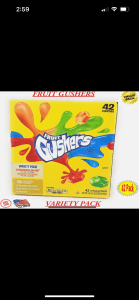 Fruit Gushers Variety Pack, Strawberry Splash & Tropical (42 ct.) - On