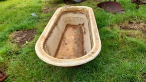 Old Cast Iron Claw Foot Bath