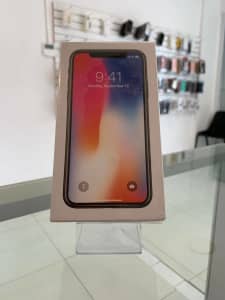 New Apple iPhone X 256GB rom in warranty for sale with slip