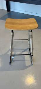 BLack bar stool x 2
