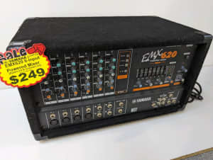 Yamaha EMX620 6-Input Powered Mixer (Balanced & Unbalanced)