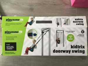 (Brand new) Playzone Fit Kid Trix doorway indoor swing