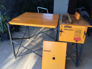 Triton Workcentre Mk3 Sawbench extended Table Router &Jig saw top $160