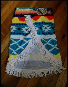 Round Beach Towel (Printed Velour)