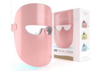 LUX SKIN LED Facial Mask As New No Holds