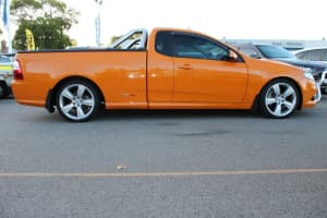 2008 Ford Falcon FG XR8 Ute Super Cab Orange 6 Speed Sports Automatic Utility