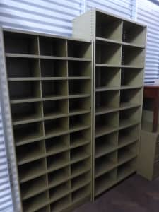 Metalux Beaten Green Metal Cabinets - Collectors Items - 2 sizes 