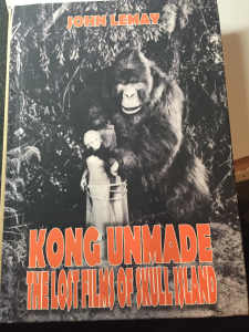 kong unmade the lost films of skull island book hard cover